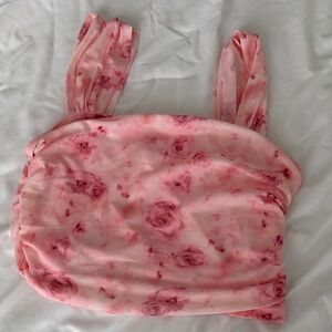 SHEIN Pink Floral Women's Blouse